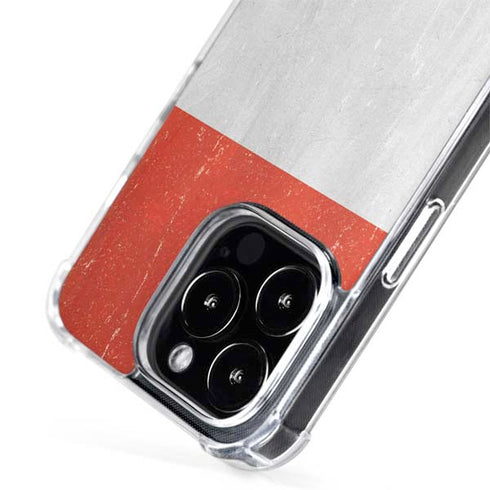 Peru Flag Distressed iPhone 15 Pro MagSafe Case